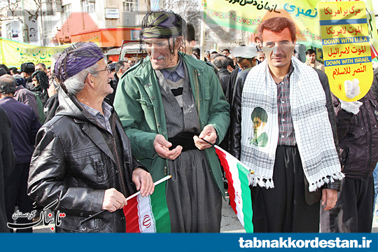 آمادگی برای حماسه 7اسفند پیام راهپیمایی 22بهمن کردستان+تصاویر