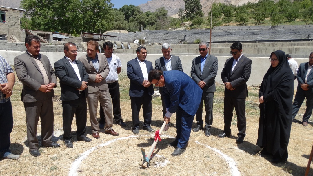 کلنگ زنی اولین زیر ساخت گردشگری در روستای کوخدان