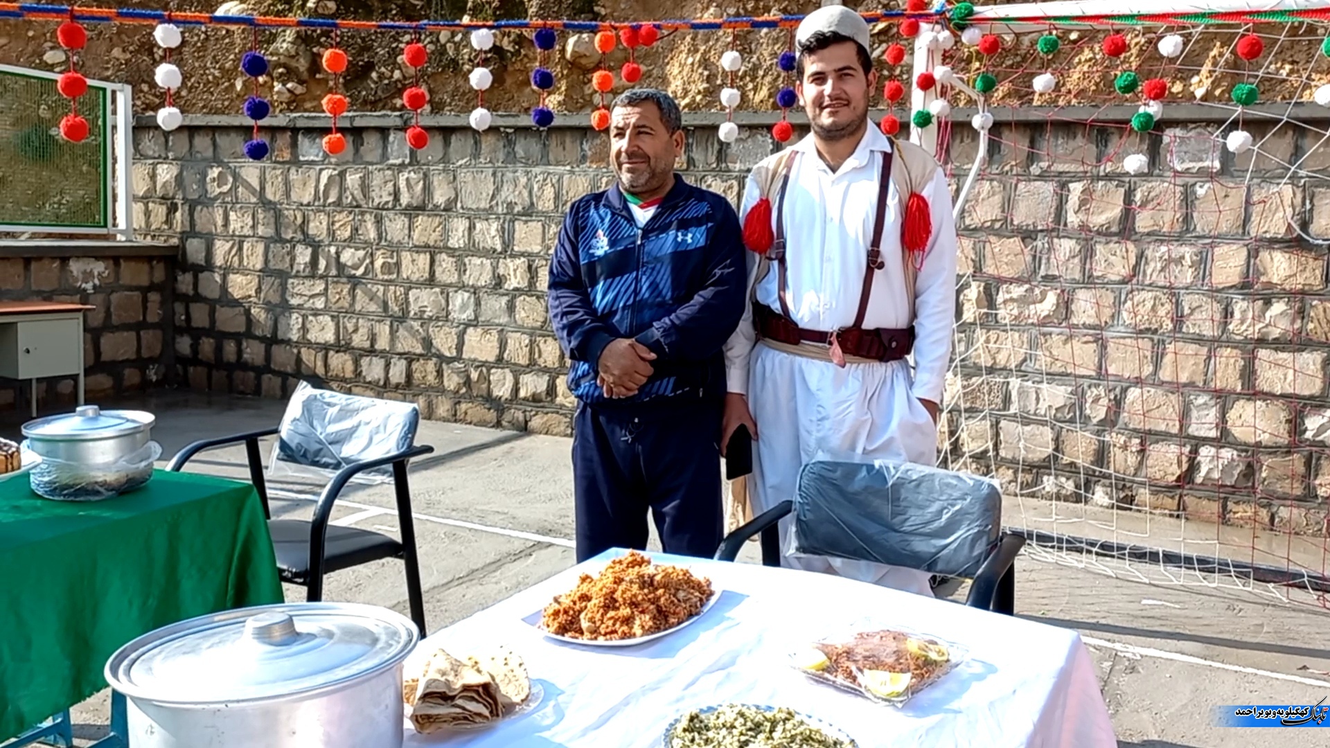 میزبانی دبستان انقلاب لنده از جشنواره بومی و محلی+فیلم