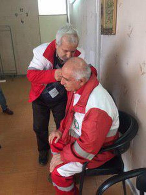 سلامت امدادگران، اولویت سازمان هلال احمر است سلامت امدادگران، اولویت سازمان هلال احمر است